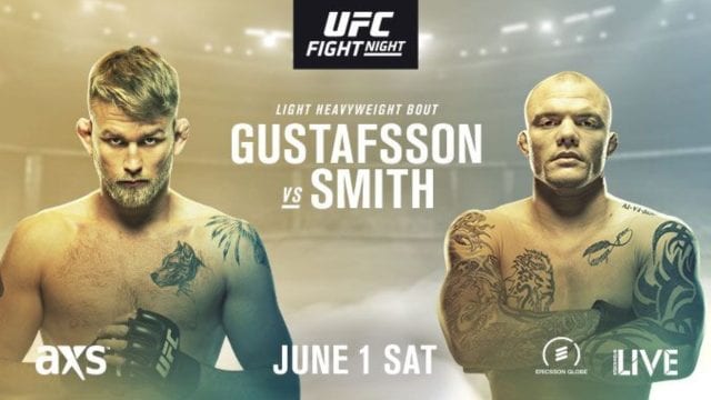 UFC Stockholm Results Alexander Gustafsson Vs Anthony Smith