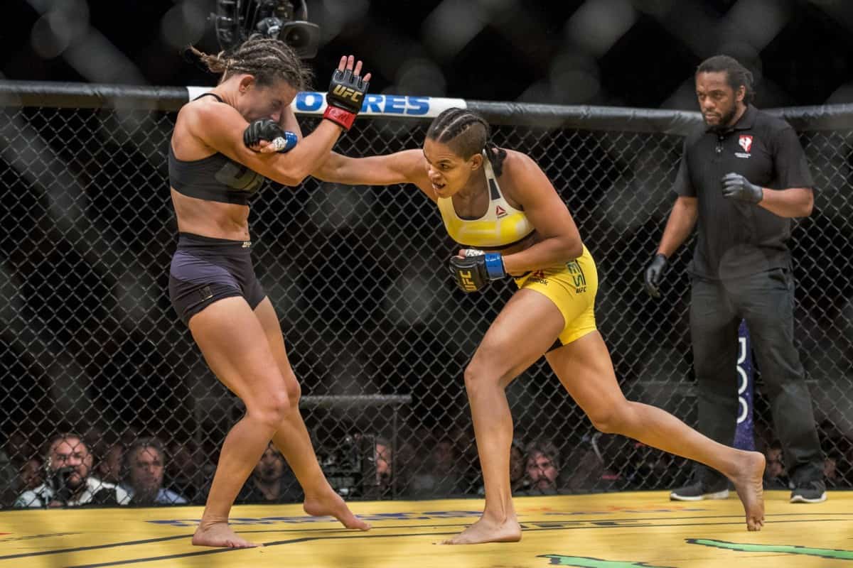 Amanda Nunes Vs Miesha Tate Full Fight Video Highlights