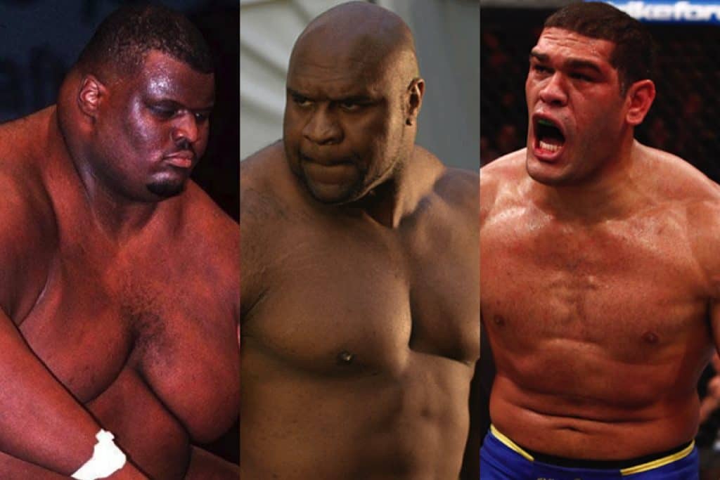 largest fighters in mma