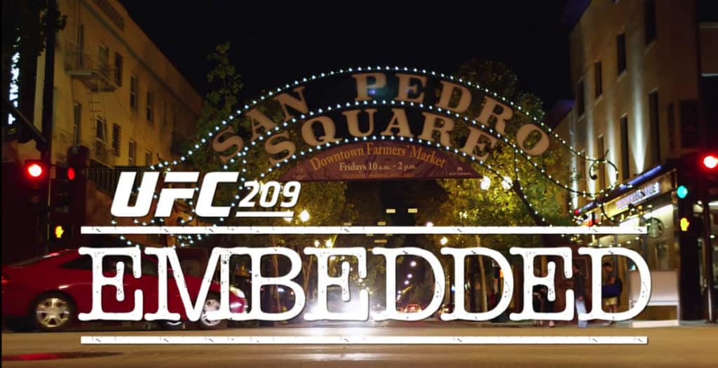 ufc 209 embedded