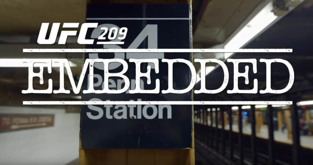 ufc 209 embedded