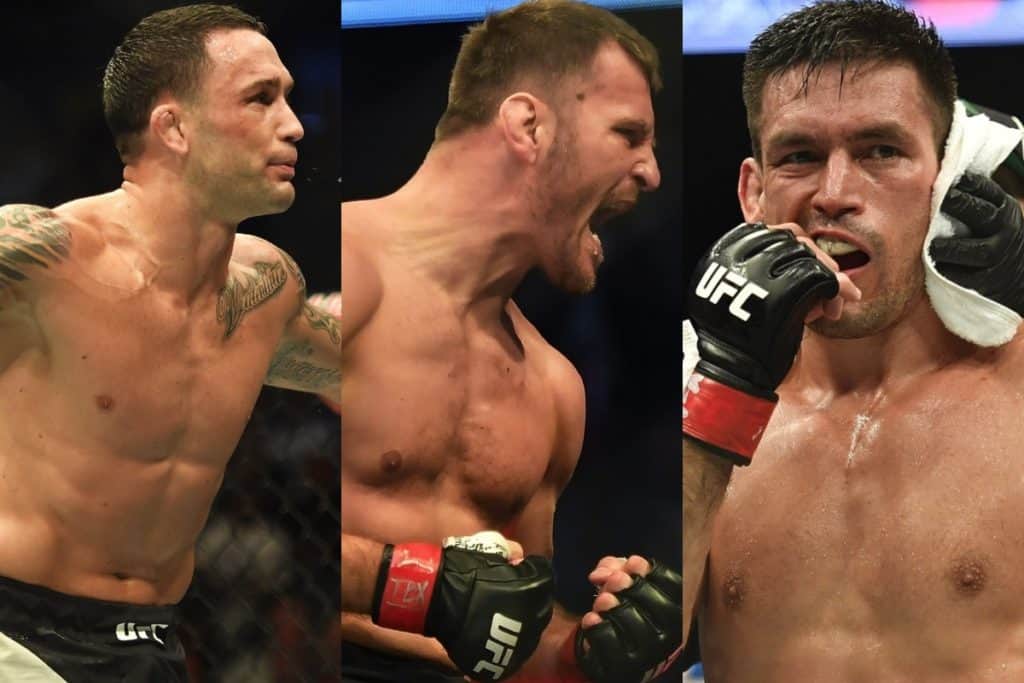 Frankie Edgar Stipe Miocic Demian Maia UFC 211