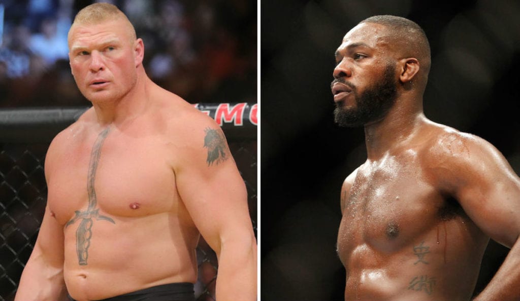 Brock Lesnar & Jon Jones