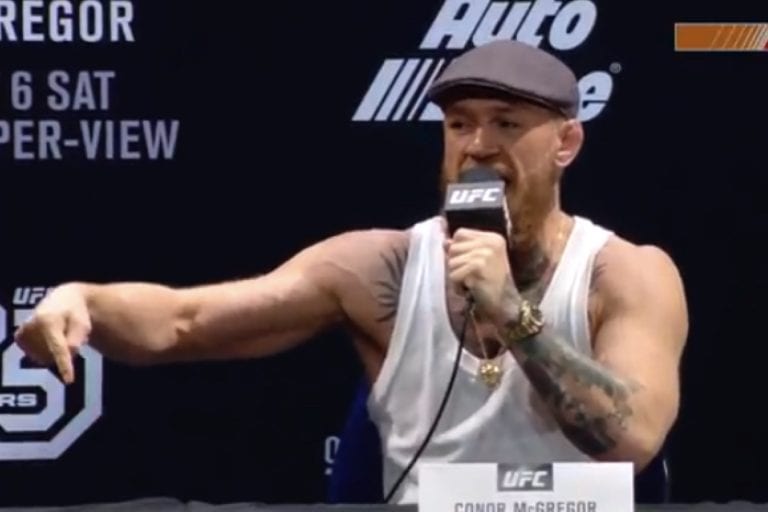 Conor McGregor Responds To Max Holloway’s Stinging Smack Talk