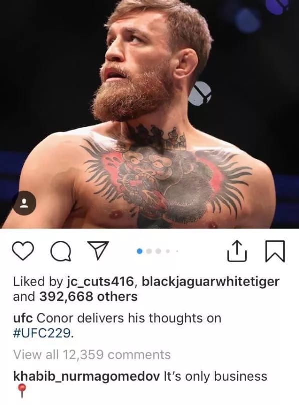 KhabibRepliesToConor