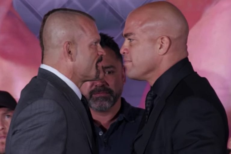 Video: Chuck Liddell & Tito Ortiz’ Intense Presser Staredown