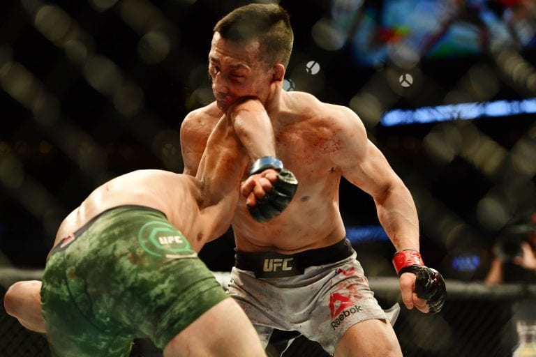 Pic: Yair Rodriguez & Korean Zombie Meet In Hospital After Violent War