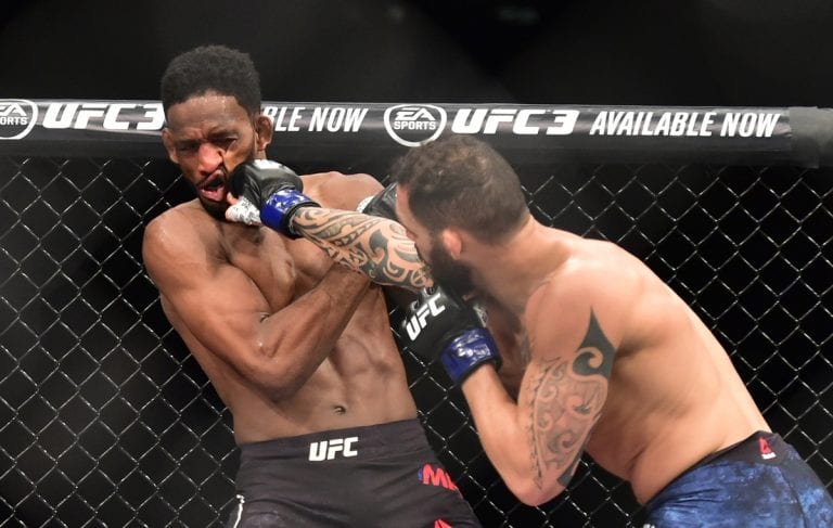 Video: Santiago Ponzinibbio Knocks Neil Magny Out Cold