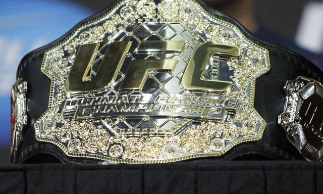 Photos: UFC Unveils All-New Belt Design