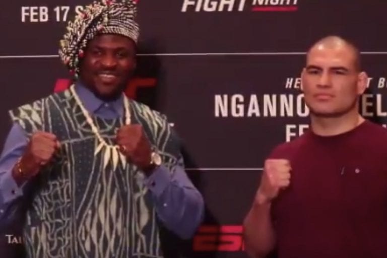 Video: Francis Ngannou Gets Decked Out For UFC Phoenix Media Day