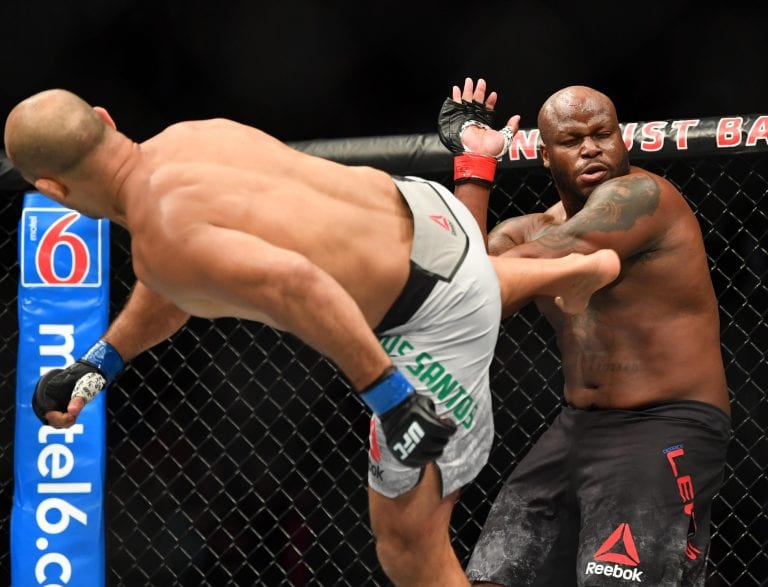 Junior Dos Santos vs. Derrick Lewis Full Fight Video Highlights