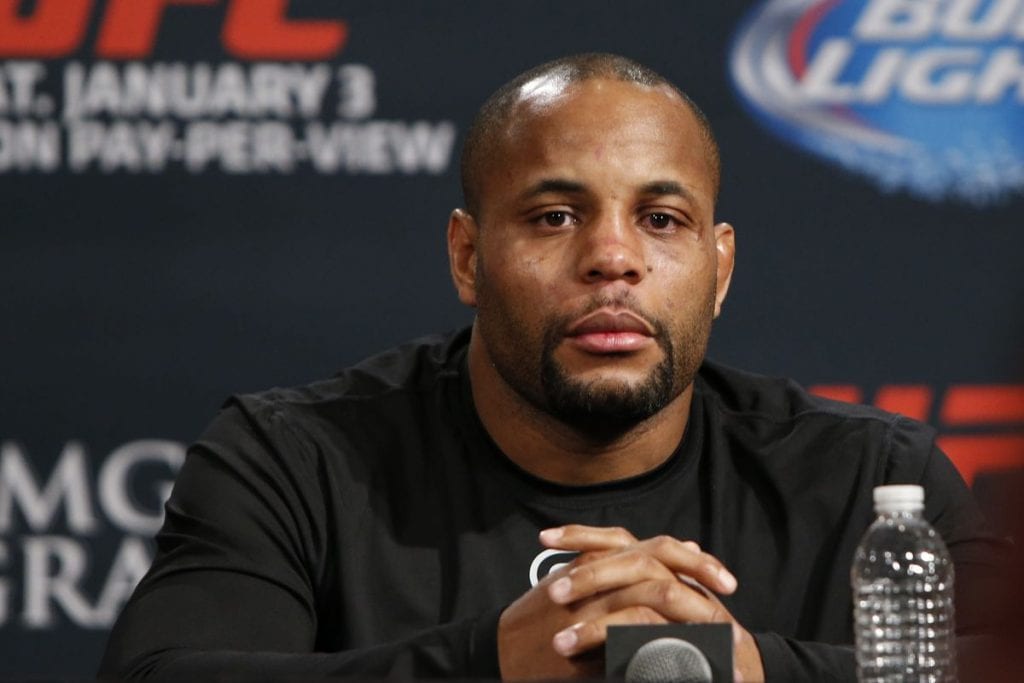 Daniel Cormier reacts