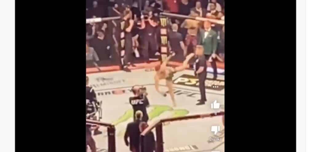 conor mcgregor kick guard