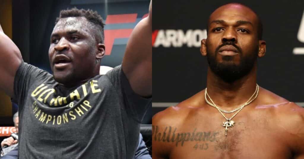 Jon Jones Francis Ngannou