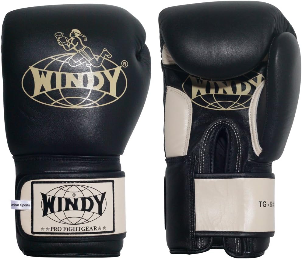 
Windy Leather Muay Thai Training Sparring Gloves