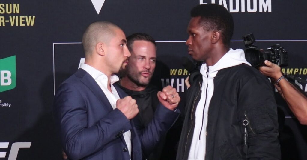 Robert Whittaker, Israel Adesanya