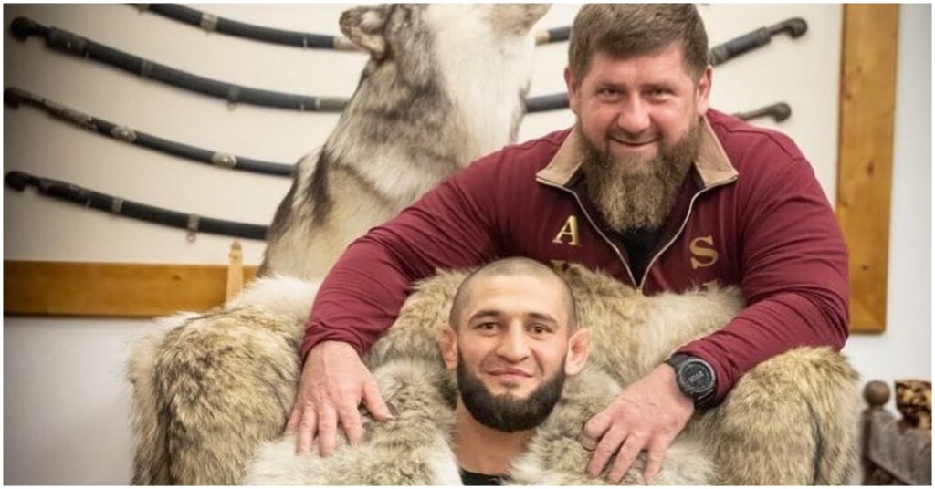 Khamzat Chimaev Ramzan Putin UFC 273