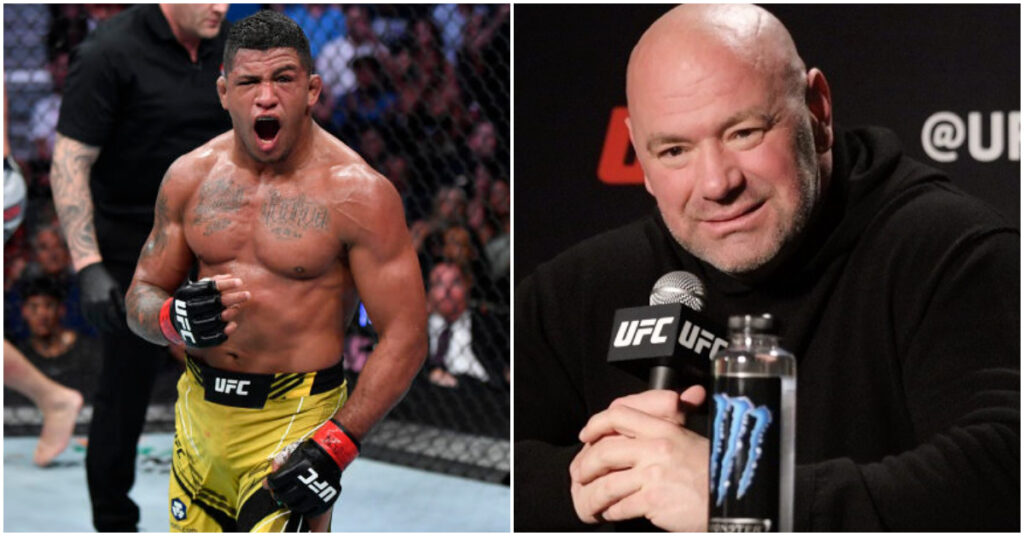 Gilbert Burns, Dana White