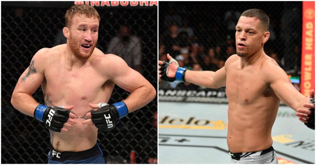 Justin gaethje nate diaz