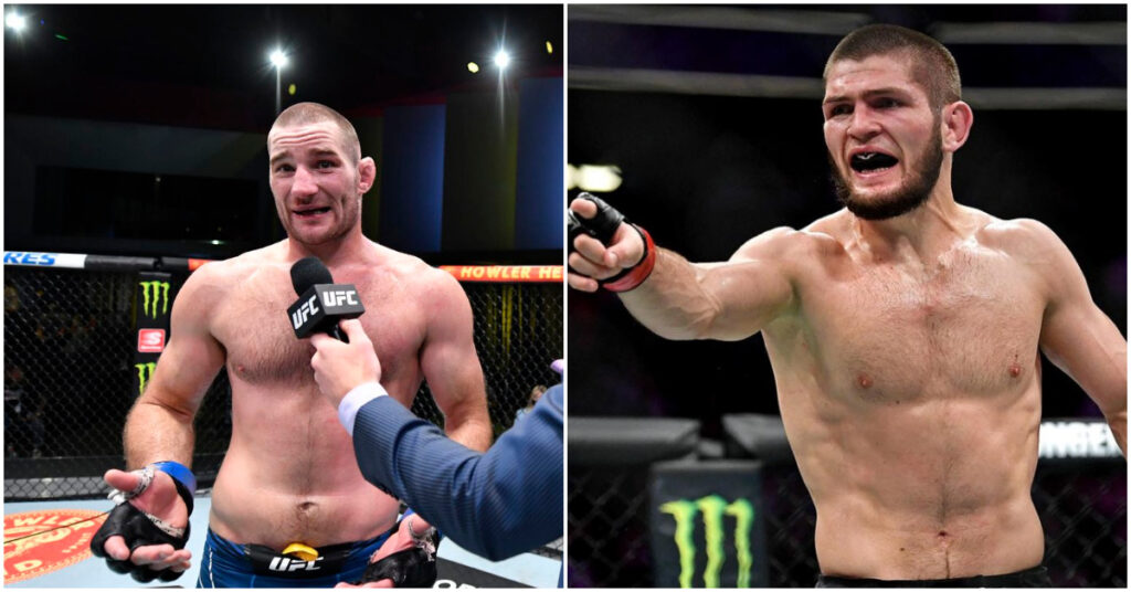 Sean Strickland, Khabib Nurmagomedov