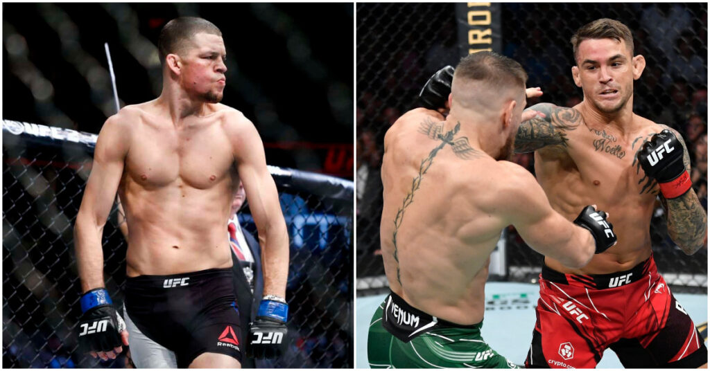 Dustin Poirier, Conor McGregor, Nate Diaz