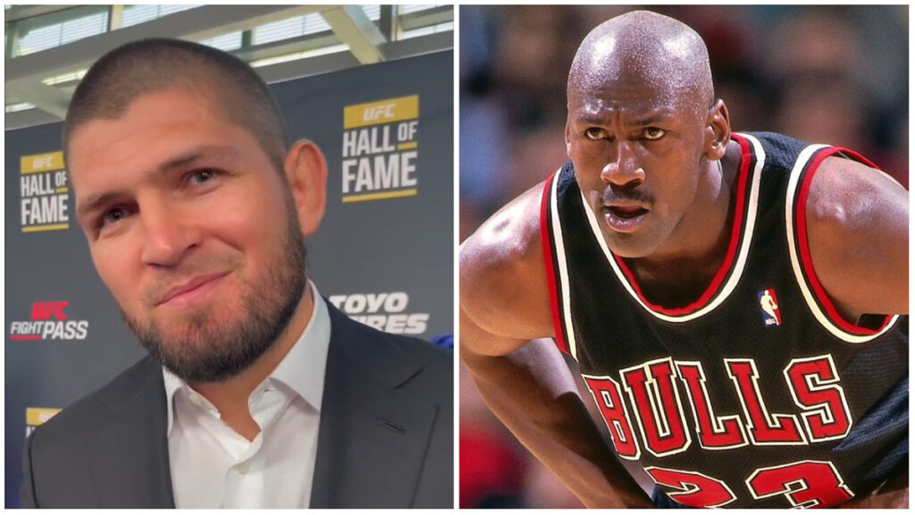 Khabib Nurmagomedov, Michael Jordan