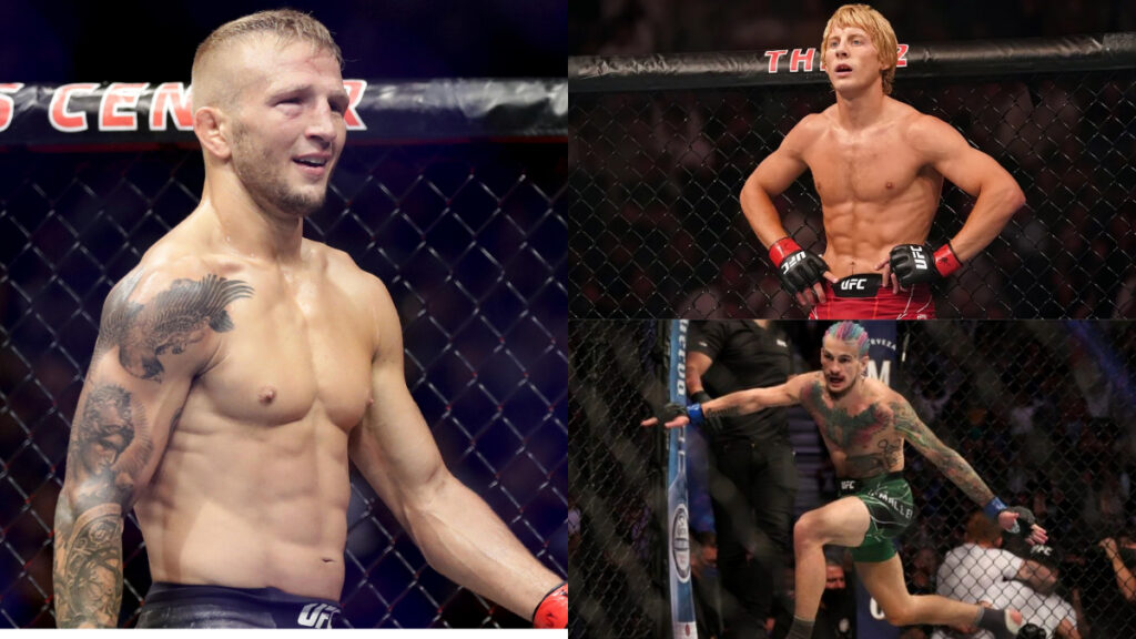 TJ Dillashaw, Paddy Pimblett, Sean O'Malley