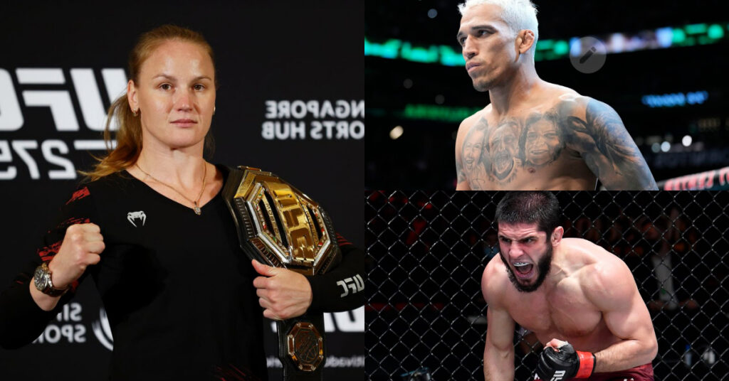 Valentina Shevchenko, Charles Oliveira, Islam Makhachev