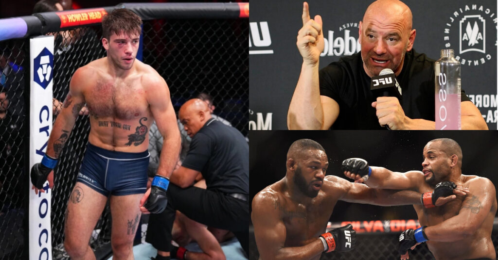 Billy Goff, Dana White, Daniel Cormier, Jon Jones