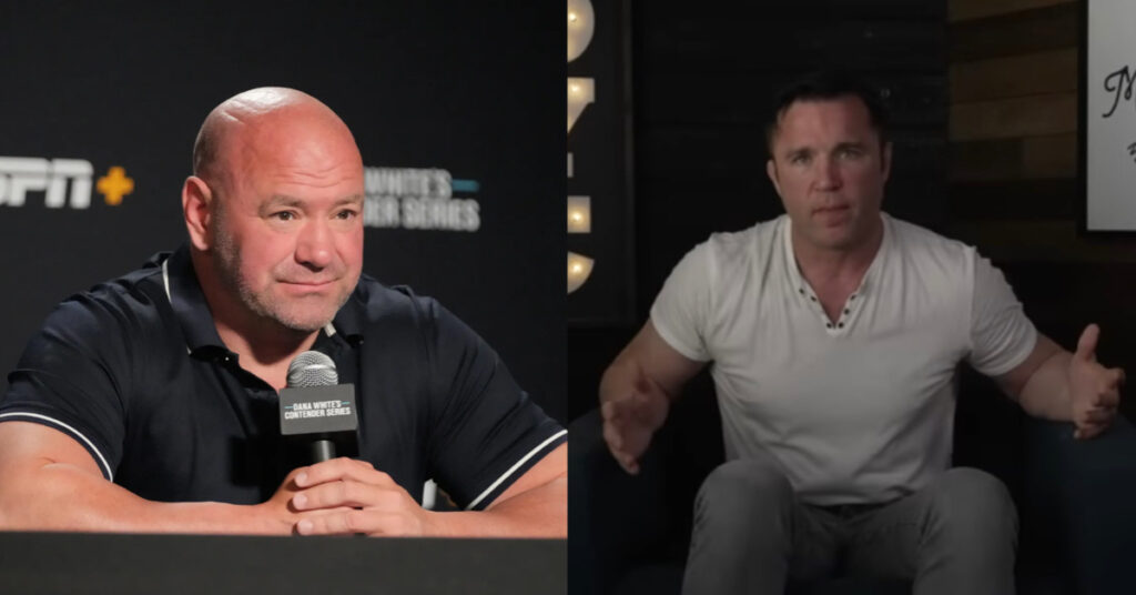 Dana White, Chael Sonnen, Leon Edwards