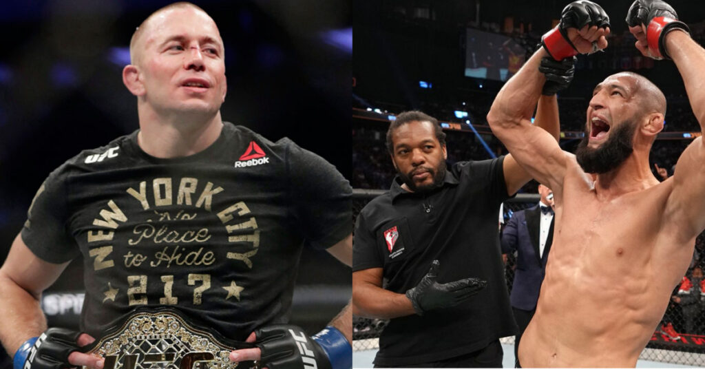 Georges St-Pierre, Khamzat Chimaev