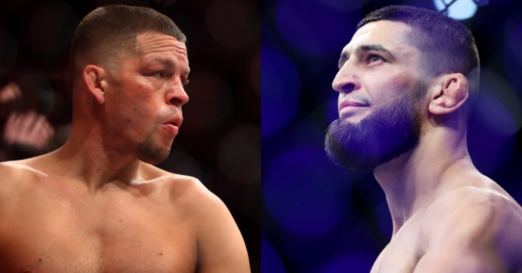 Nate Diaz Khamzat Chimaev