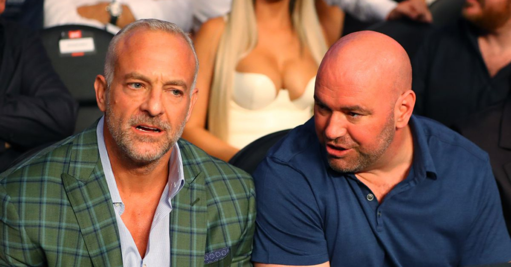 Dana White and Lorenzo Fertitta Slap Fighting