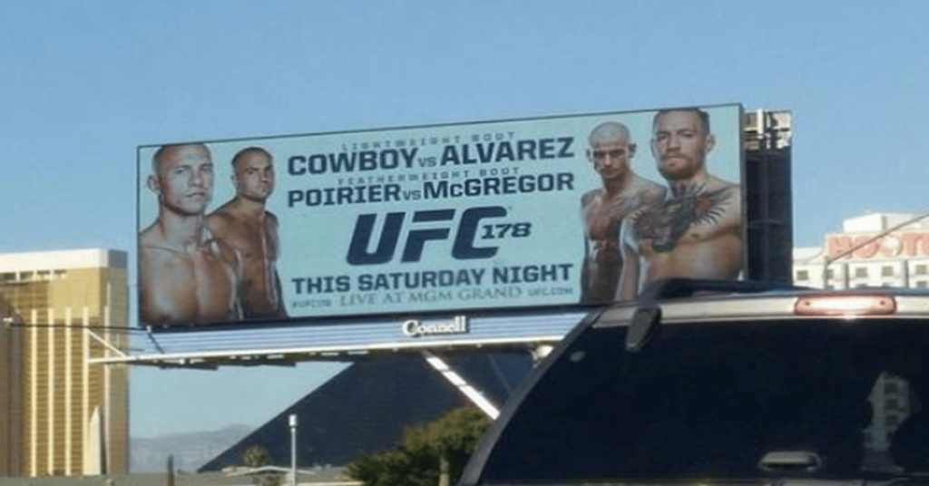 ufc 178 billboard