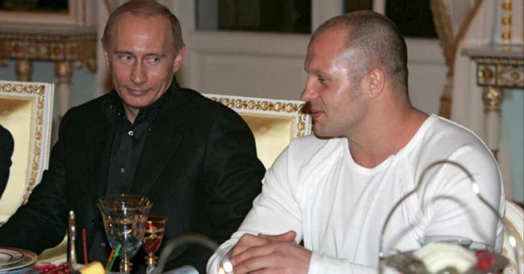 vladimir putin fedor emelianenko