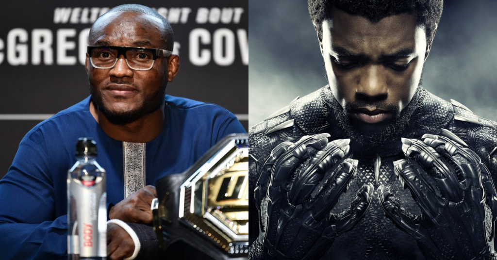 Kamaru usman Chadwick Boseman black panther wakanda forever