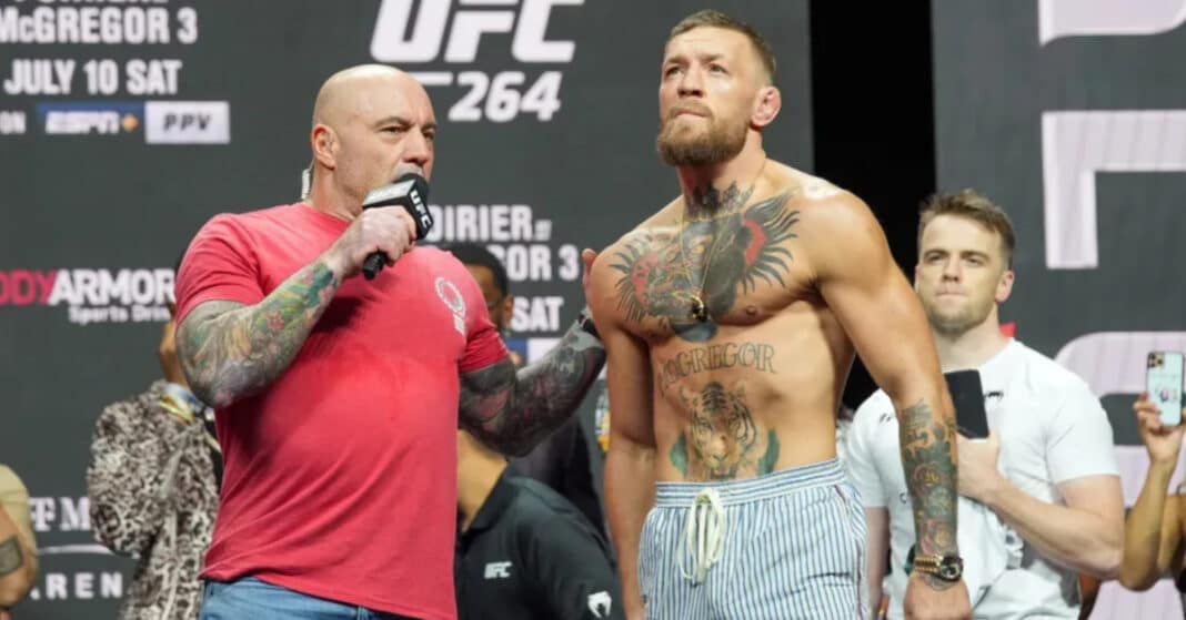 Conor McGregor Blasts UFC Commentator Joe Rogan Over PEDs Accusation ...