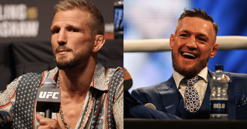 TJ Dillashaw supports Conor McGregor