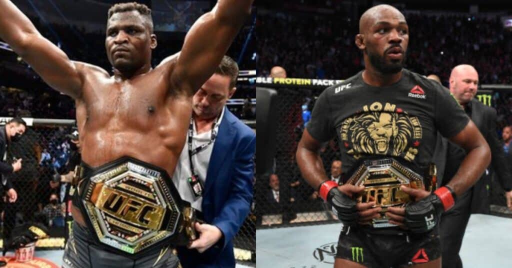 Francis Ngannou Jon Jones