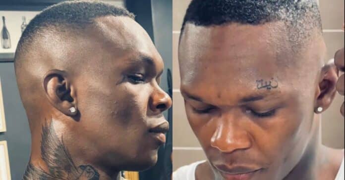 Israel Adesanya Tattoos