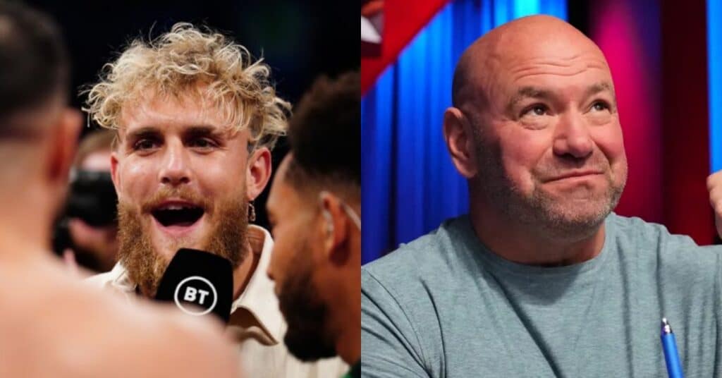 Jake Paul Dana White UFC