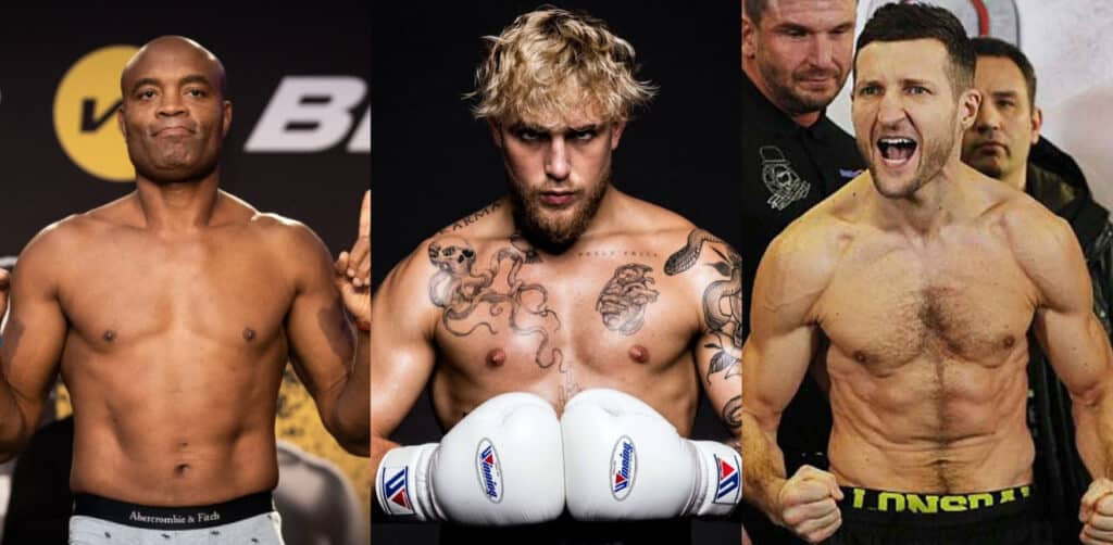 Jake Paul , Carl Froch , Anderson Silva