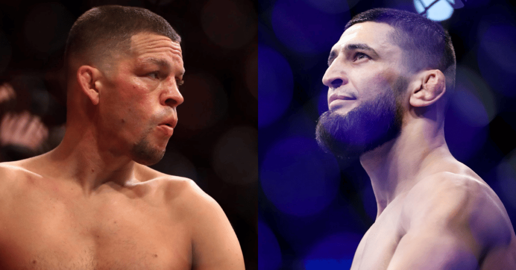 Nate Diaz Khamzat Chimaev