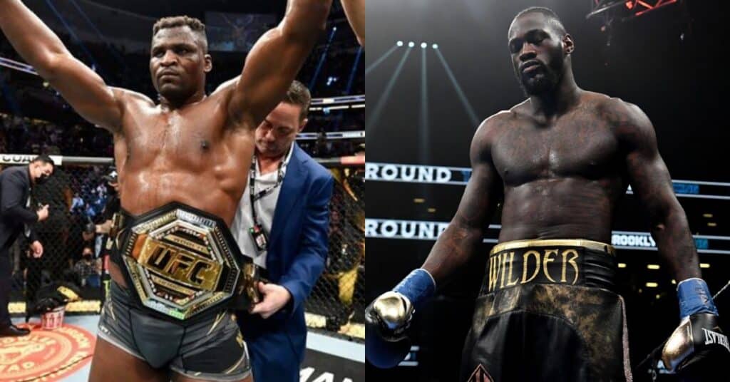 Francis Ngannou Boxing UFC Deontay Wilder Keep Limbs