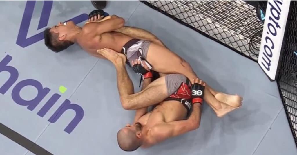 Muhammad Mokaev submission win over Jafel Fialho UFC 286