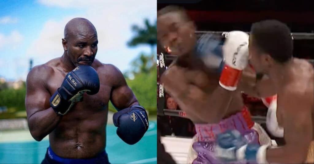 Evander Holyfield son suffers KO loss to electrician in boxing debut