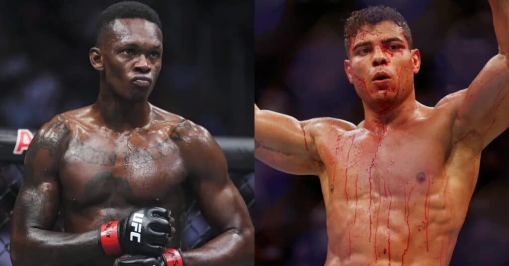 Israel Adesanya my clit bigger than your d*ck Paulo Costa you remember UFC 287