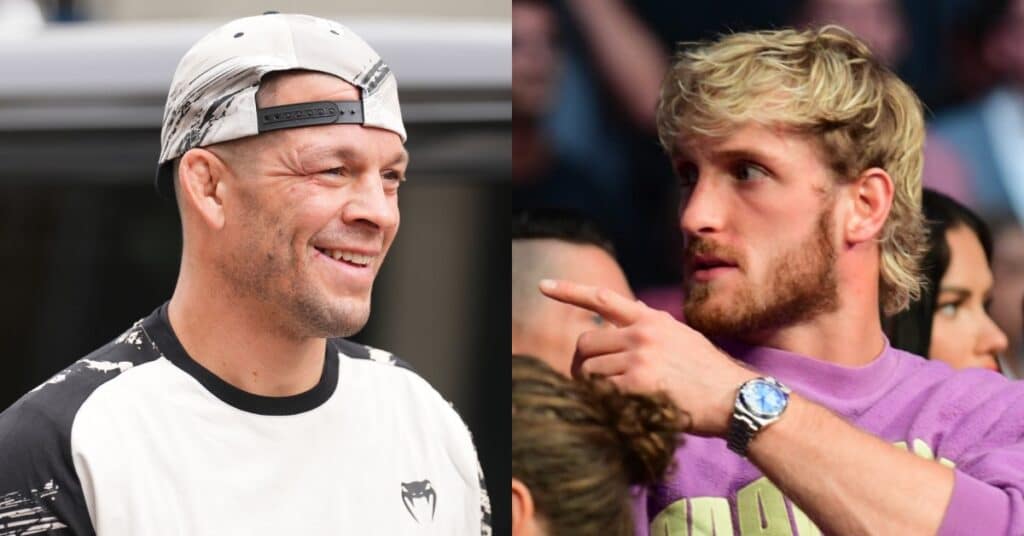 Logan Paul claims Nate Diaz is ducking a fight with him UFC boxing