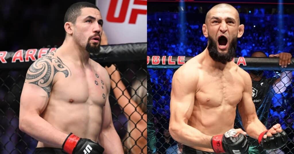 Robert Whittaker Khamzat Chimaev UFC betting