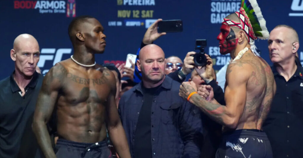 Israel Adesanya, Alex Pereira, UFC 287